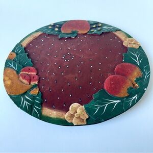 Hand Painted and Crafted Wood Tray From Bali Indonesia